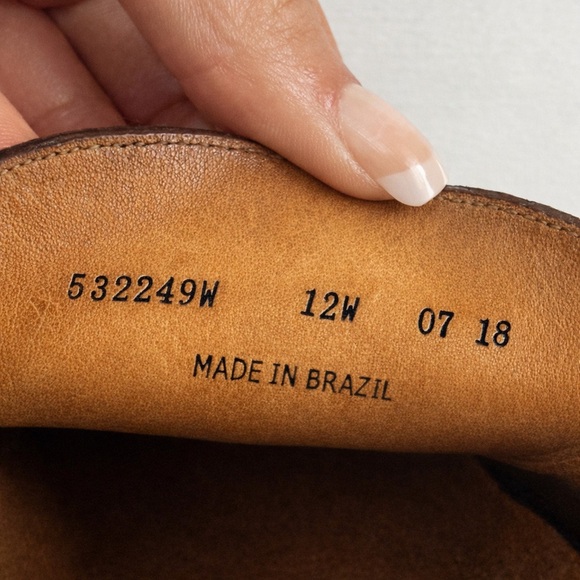 Martin Dingman Brown Leather Horsebit Loafers Driving Moc Vibram Sole 12W - Picture 9 of 10